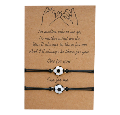 Football Friendship Bracelet Gift