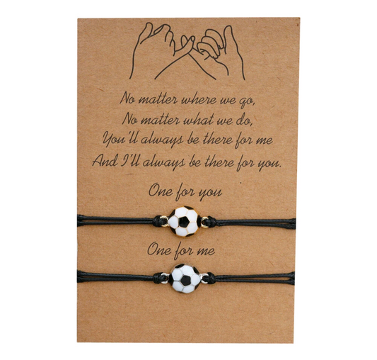Football Friendship Bracelet Gift