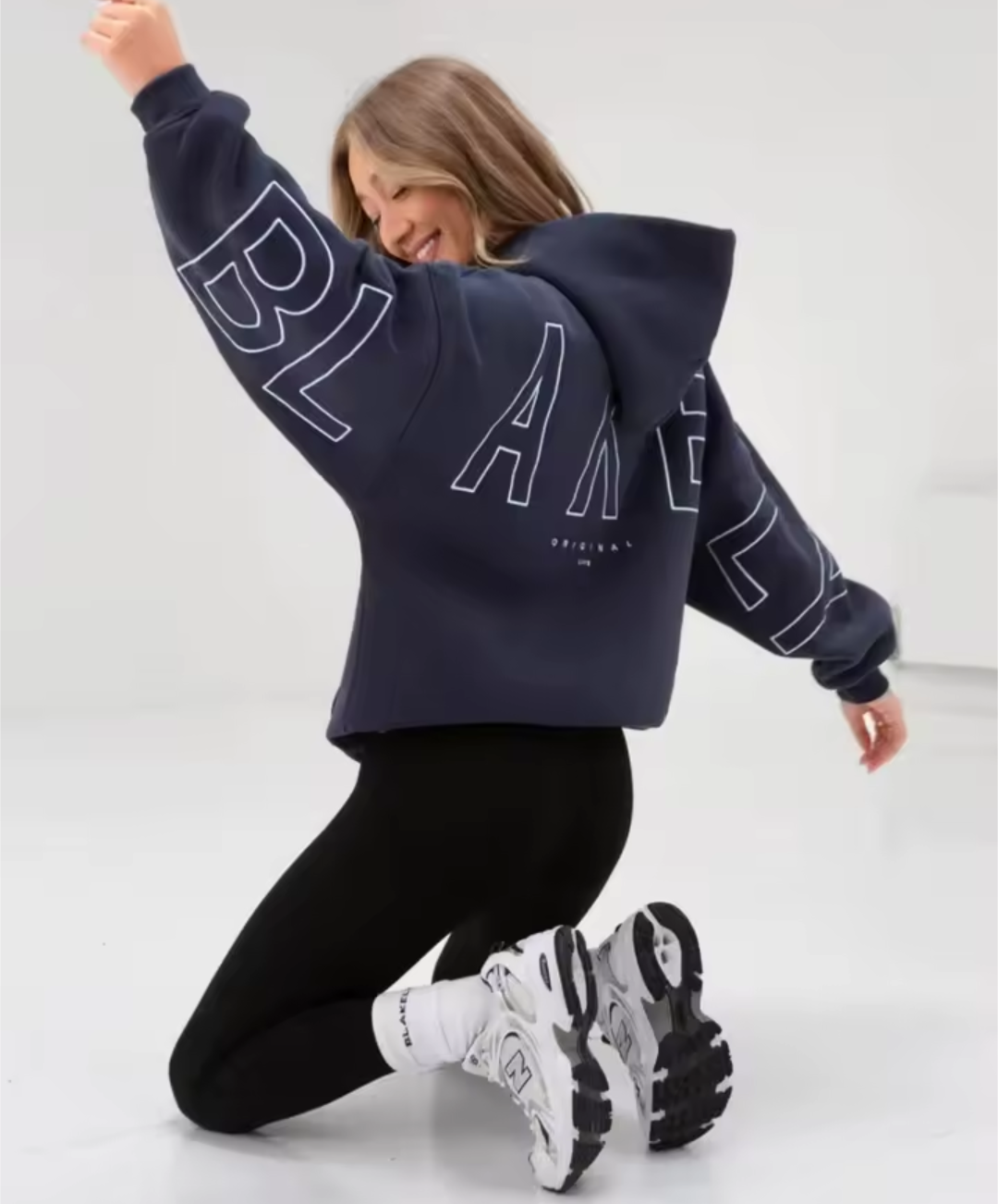 BLKY European Fashion Printed Hoodie