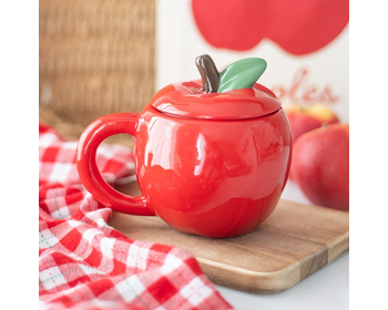 Apple Lidded Mug