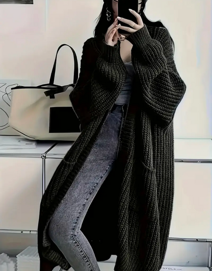 Long Sleeve Long Length Cardigan
