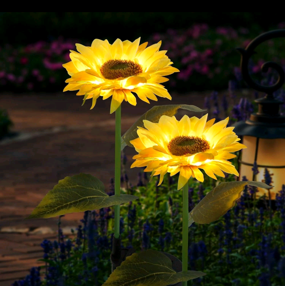 4pk Solar Sunflowers