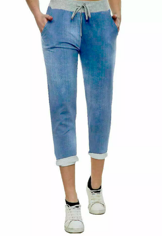 Ladies Cuffed Trousers