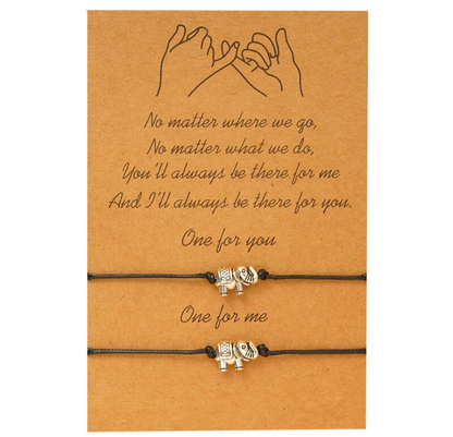 Elephant Friendship Bracelet Gift
