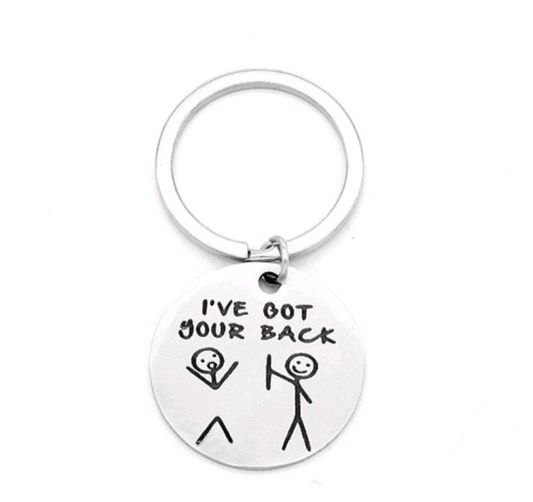 I've Got Your Back Keyring