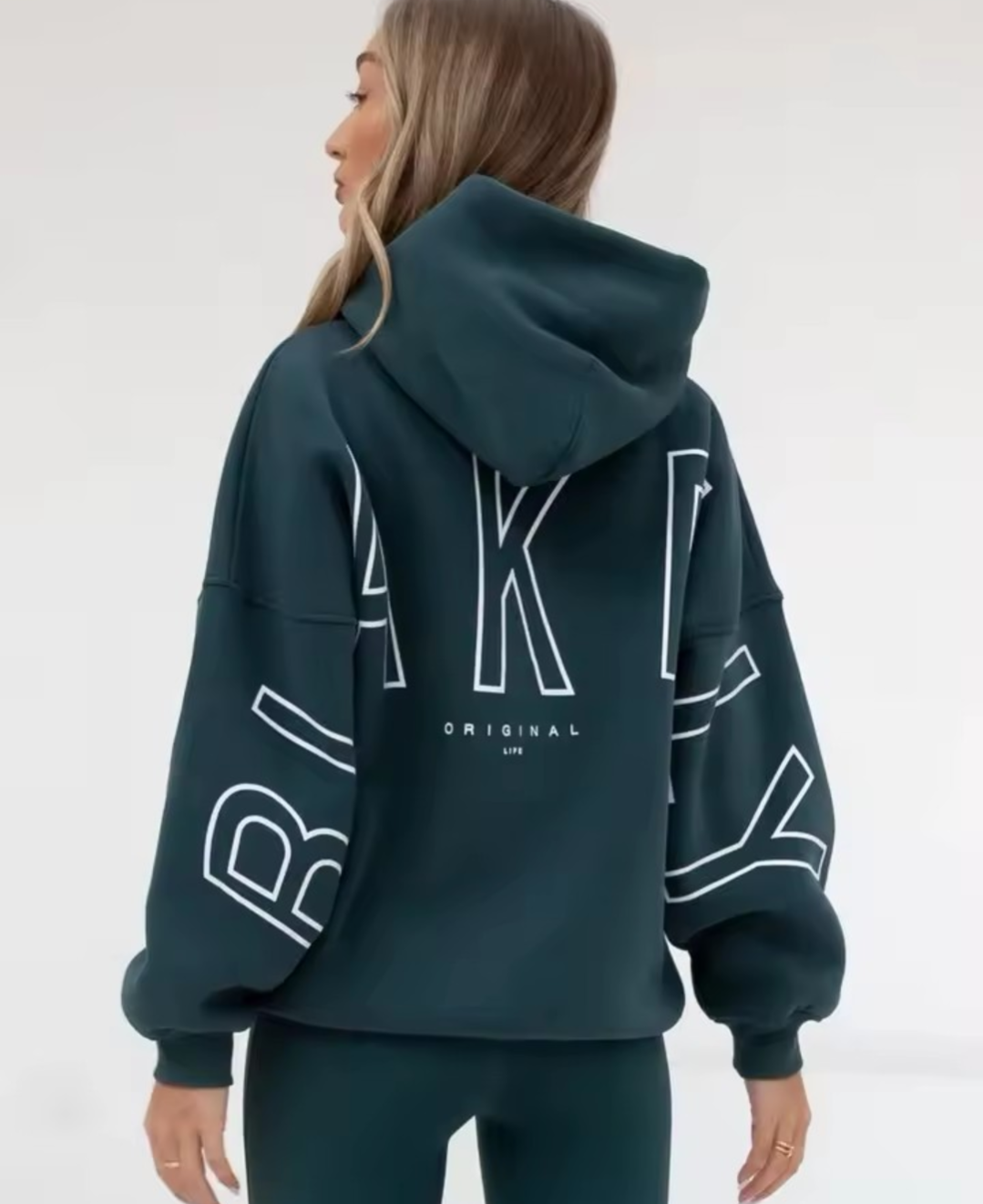 BLKY European Fashion Printed Hoodie