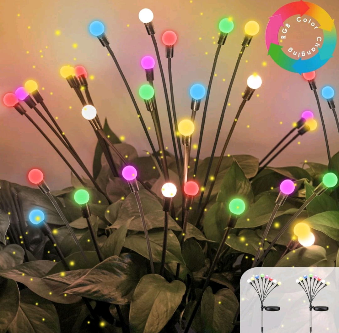 Swaying Firefly Solar Lights