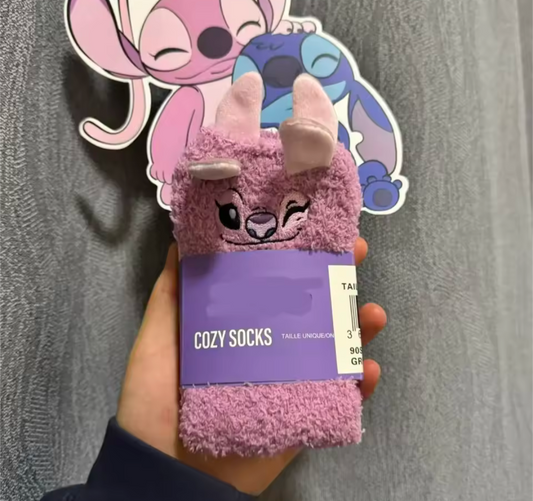 Stitch/ Angel Socks