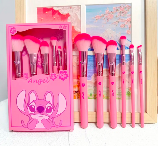 Set of 6 Angel MakeUp Brushes