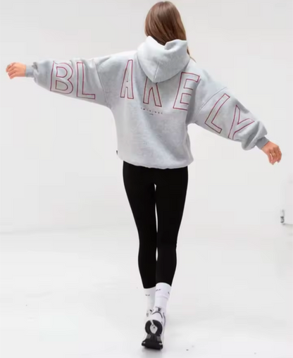 BLKY European Fashion Printed Hoodie