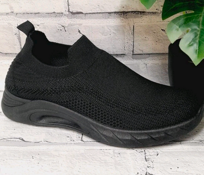 Black Sock Trainers Size 5-6 (40)