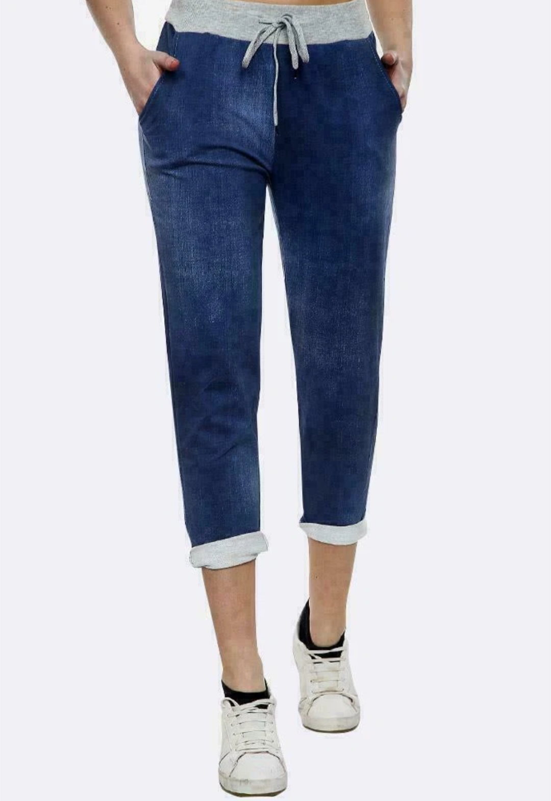 Ladies Cuffed Trousers