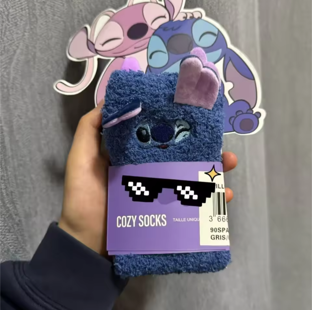 Stitch/ Angel Socks