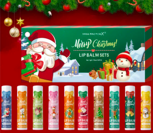 Christmas Lip Balm Set