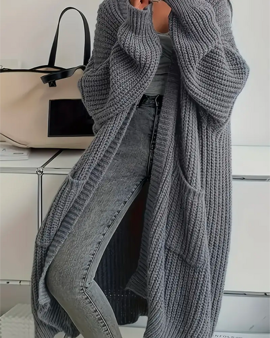 Long Sleeve Long Length Cardigan