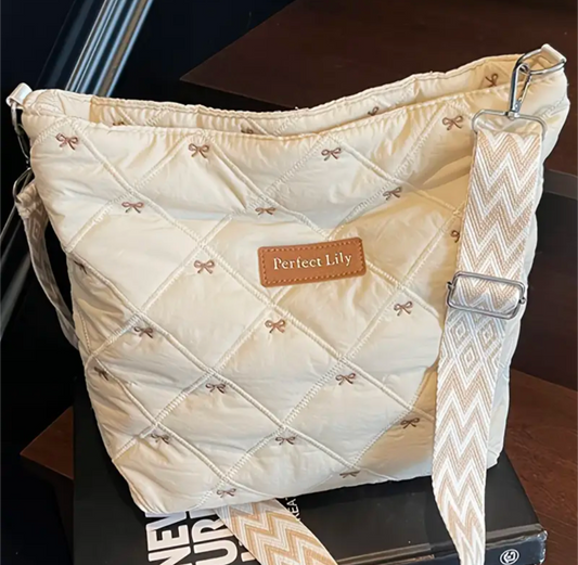 Ladies Bohemian Quilted Tote Bag