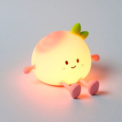 Night Light & Phone Stand - Foodiemals Peach