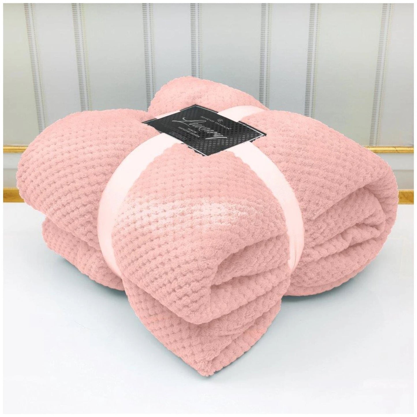 Popcorn Waffle Throw