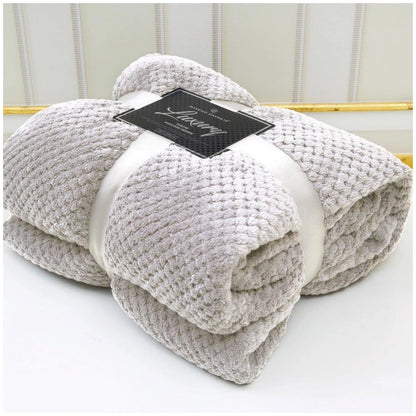 Popcorn Waffle Throw