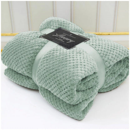 Popcorn Waffle Throw