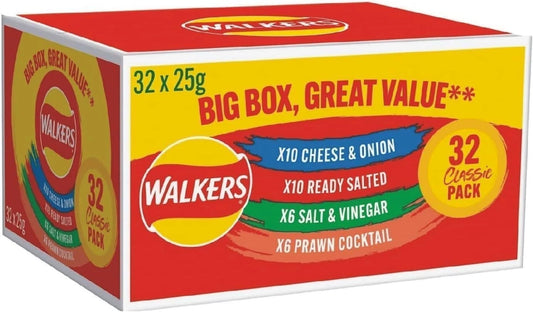 Walker Crisps Variety Pack