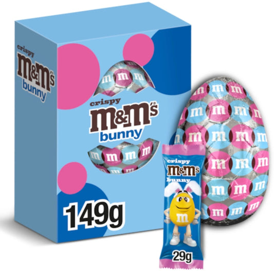 M&M Crispy Chocolate Easter Egg