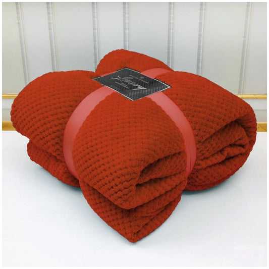 Popcorn Waffle Throw