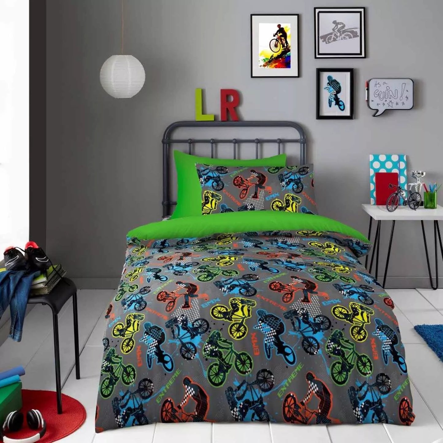 BMX Print Single Duvet