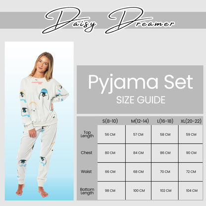 Women's Penguins & Polar Bears Soft Fleece Pyjama Set